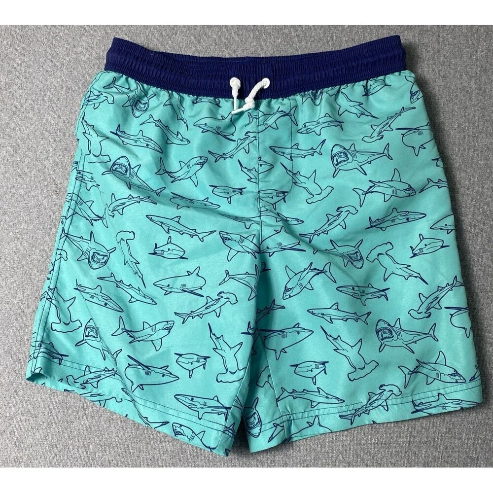 Tommy Bahama Swim Trunks Board Shorts, Sharks | Big Boys XL (14)